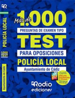 Libro, Audiolibro Mas De Mil Preguntas De Examen Tipo Test Para Oposiciones. Policia Local. Ayuntamiento De Cadiz Mas De Mil Preguntas De Examen Tipo Test Para Oposiciones. Policia Local. Ayuntamiento De Cadiz
