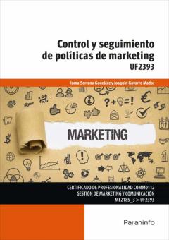 Libro, Audiolibro (Uf2393) Control Y Seguimiento De Politicas De Marketing (Uf2393) Control Y Seguimiento De Politicas De Marketing
