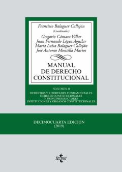 Libro, Audiolibro Manual De Derecho Constitucional: Vol. Ii. Derechos Y Libertades Fundamentales. Deberes Constitucionales Y Principios Rectores. Instituciones Y Organos Constitucionales Manual De Derecho Constitucional: Vol. Ii. Derechos Y Libertades Fundamentales. Deberes Constitucionales Y Principios Rectores. Instituciones Y Organos Constitucionales