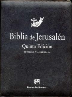 Biblia De Jerusalen (5ª Ed.): Manual Cremallera - Totalmente Revisada