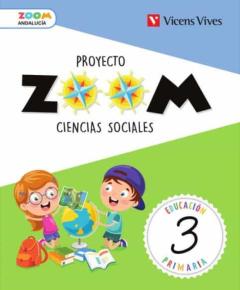Ciencias Sociales 3º Educacion Primaria. Andalucía. Libro, Atlas Y Key Concepts (P. Zoom)