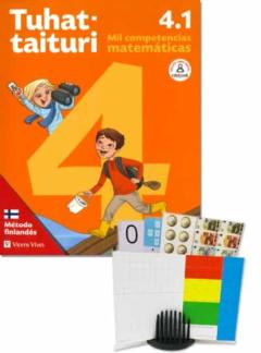 Tuhattaituri 4º Educacion Primaria 1. Matemáticas. Libro Y Fichas (Método Finlandés)