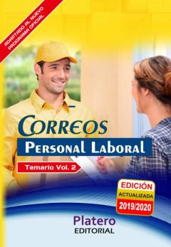 Libro, Audiolibro Personal Laboral De Correos: Temario (Vol. Ii) Personal Laboral De Correos: Temario (Vol. Ii)